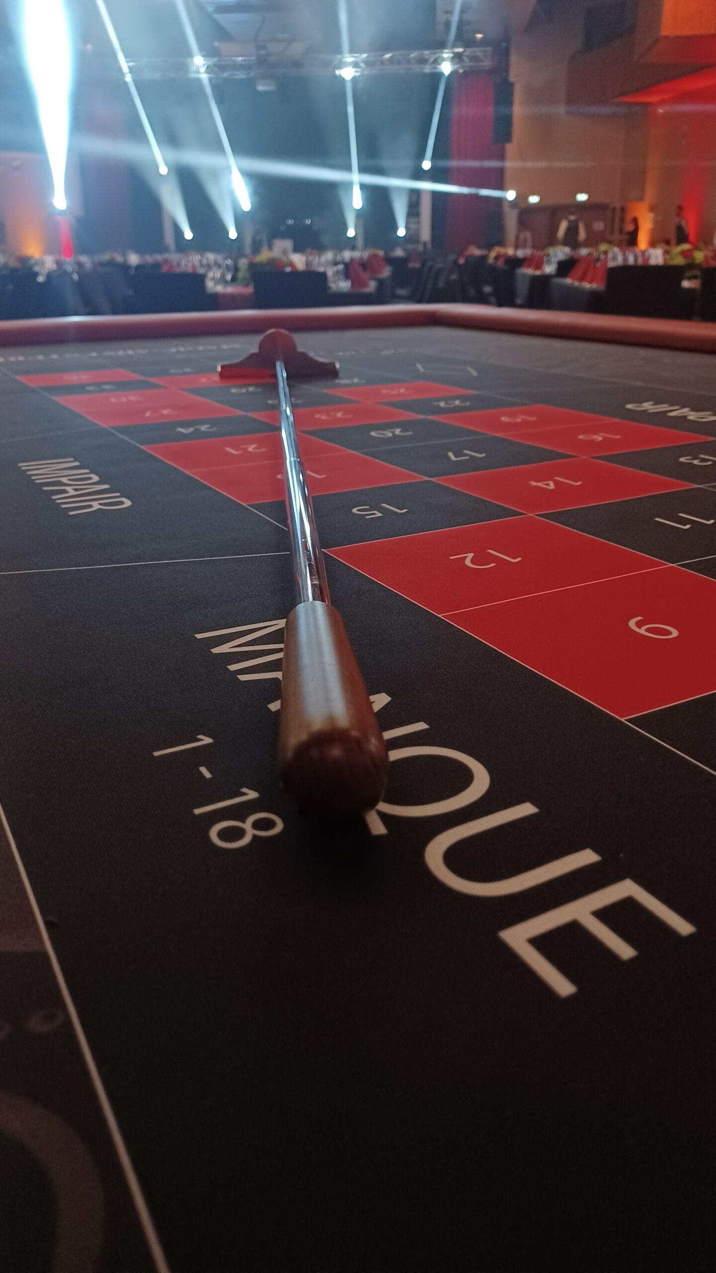 Table de jeu roulette Casino Alsace