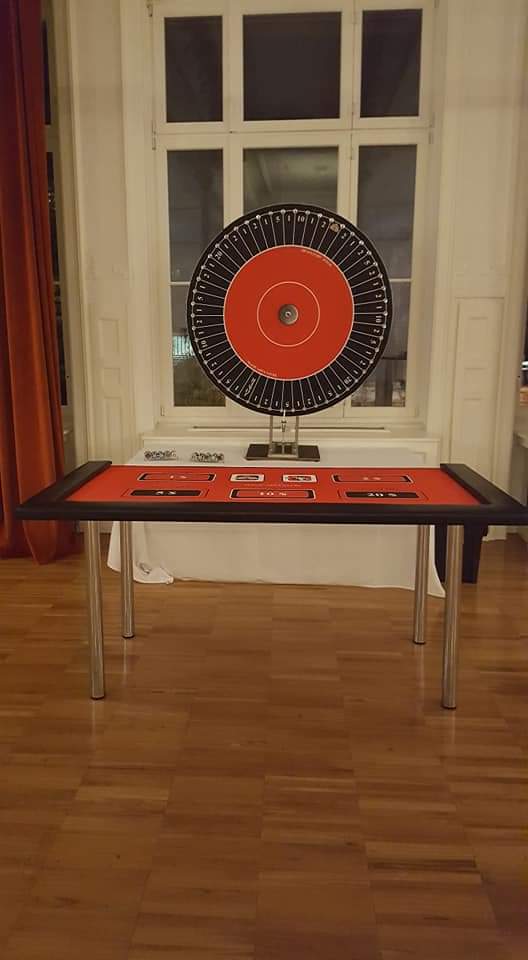 Table de jeu Roue de la chance Casino Alsace